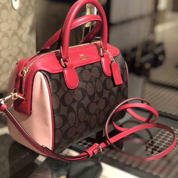 COACH MINI BENNETT SATCHEL HANDBAGS - Picture 2 of 4